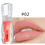Liquid Lipstick Moisturizing Lip Plumper Increase Gloss Transparent Crystal Jelly Lipgloss Reduce Fine Lines Repairing Makeup