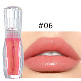 Liquid Lipstick Moisturizing Lip Plumper Increase Gloss Transparent Crystal Jelly Lipgloss Reduce Fine Lines Repairing Makeup